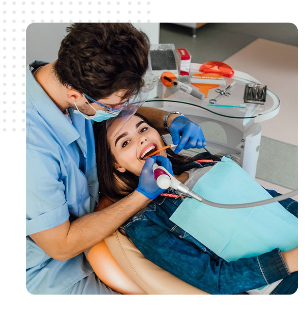 Dentist with Patient